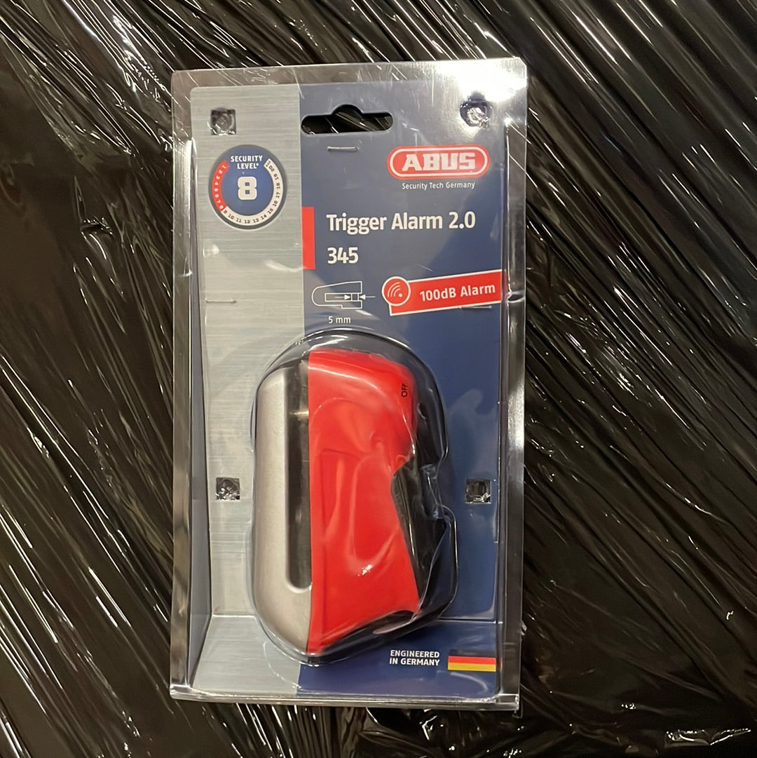 Schijfremslot met alarm | Misbruik activeert alarm 345