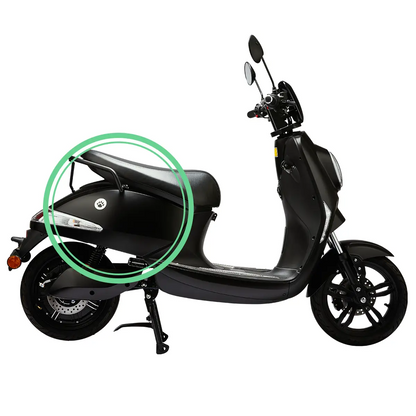 Afdekking achterzijde rechts | Vässla Scooter