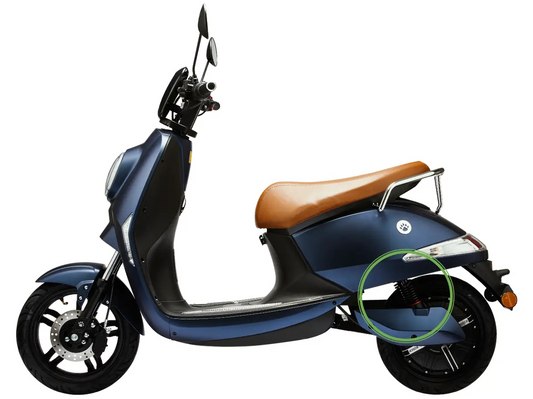 Schokdemper achter | Vässla Scooter ( Vässla 2)