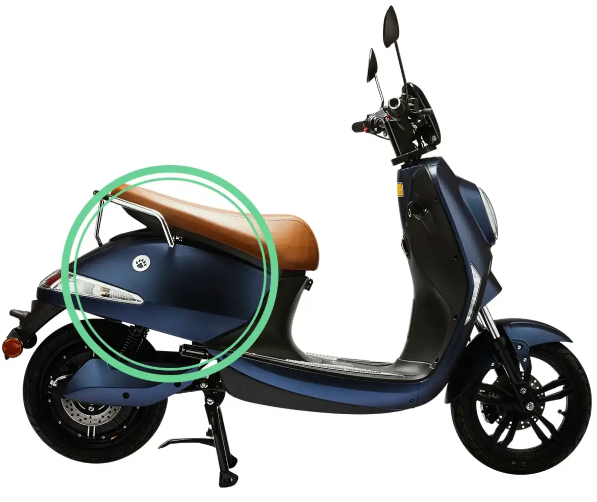 Afdekking achterzijde rechts | Vässla Scooter